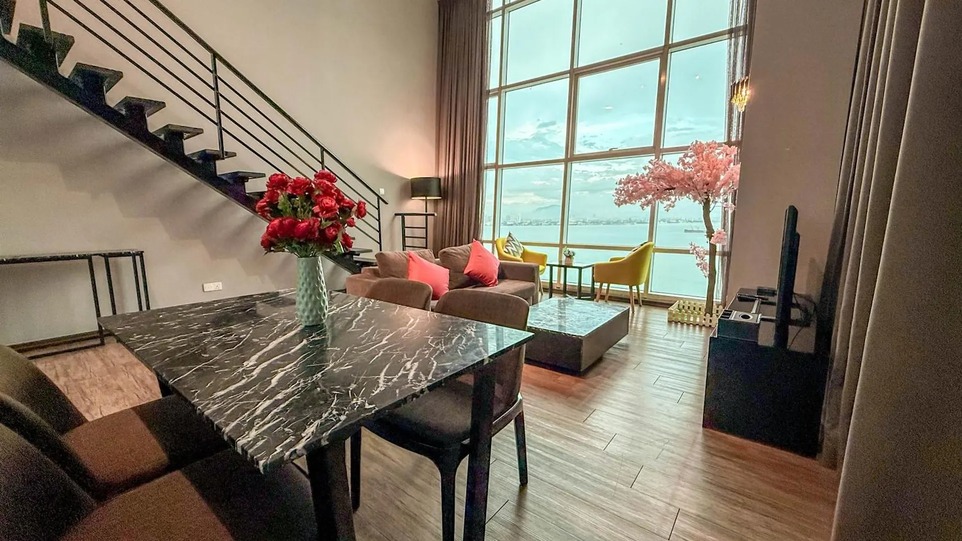 جورج تاون Happysty By Golden Hour Maritime Suite شقة فندقية جورج تاون